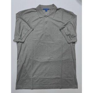 Port Authority Women's Light Grey Polo Shirt Size S